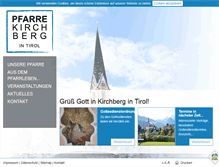 Tablet Screenshot of kirchberg.org